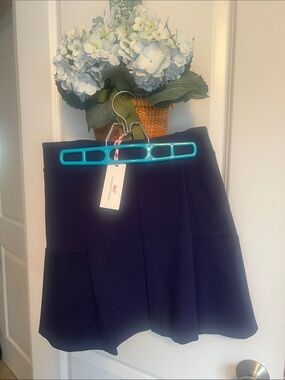 Vineyard Vines Navy Circle Skirt